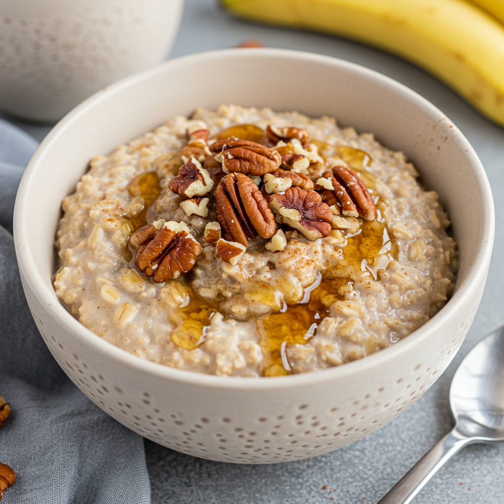 1. Banana Bread Oatmeal
