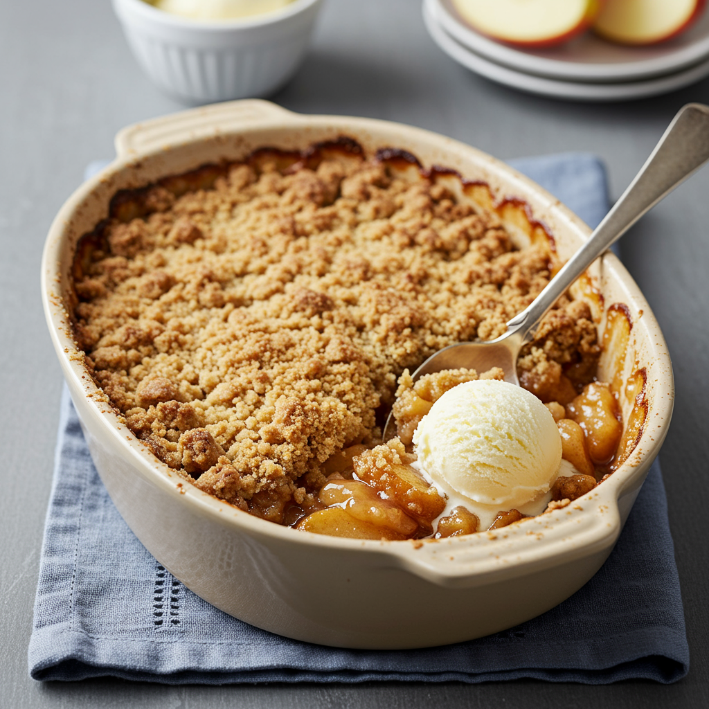 1. Classic Apple Crumble