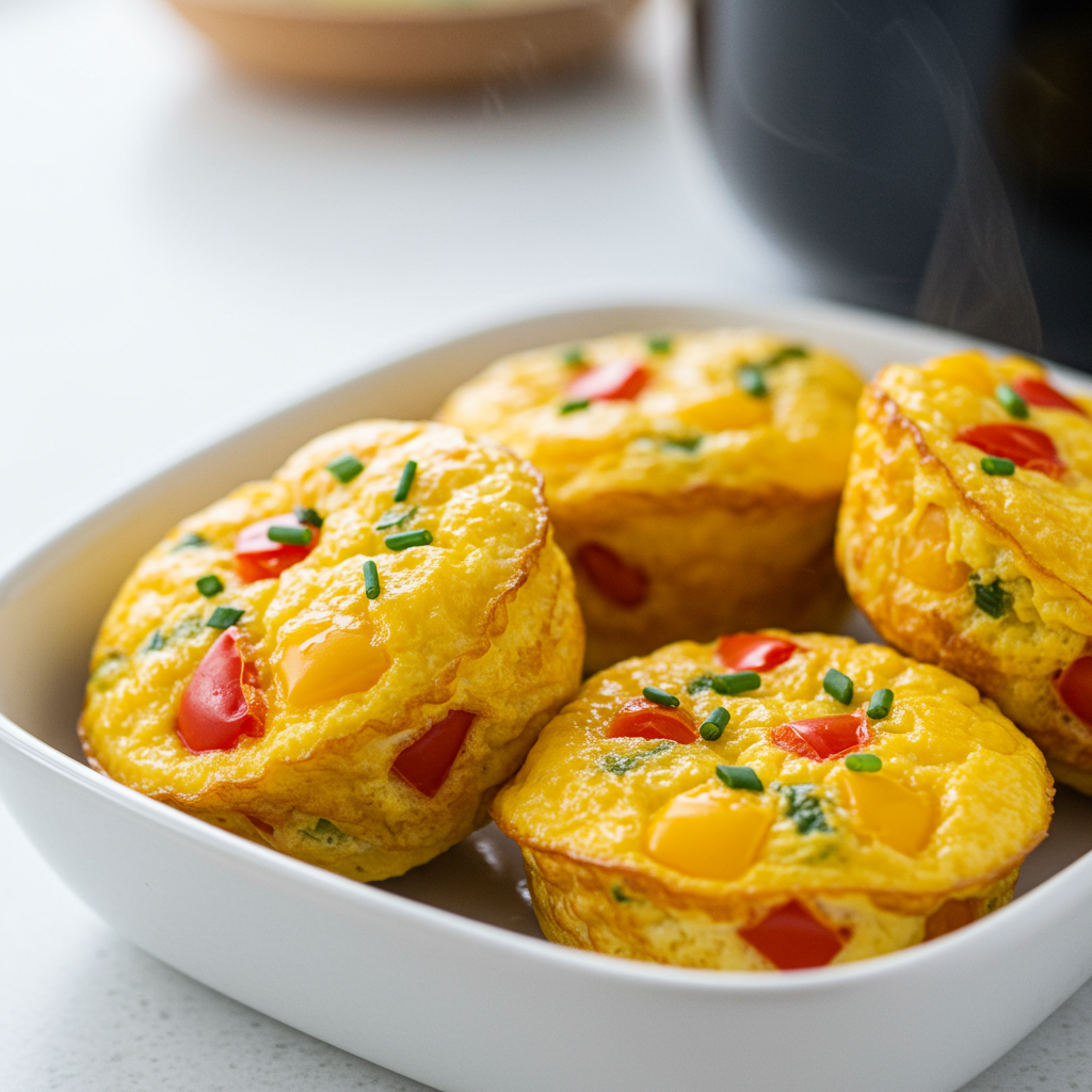 1. Crispy Air Fryer Egg Bites
