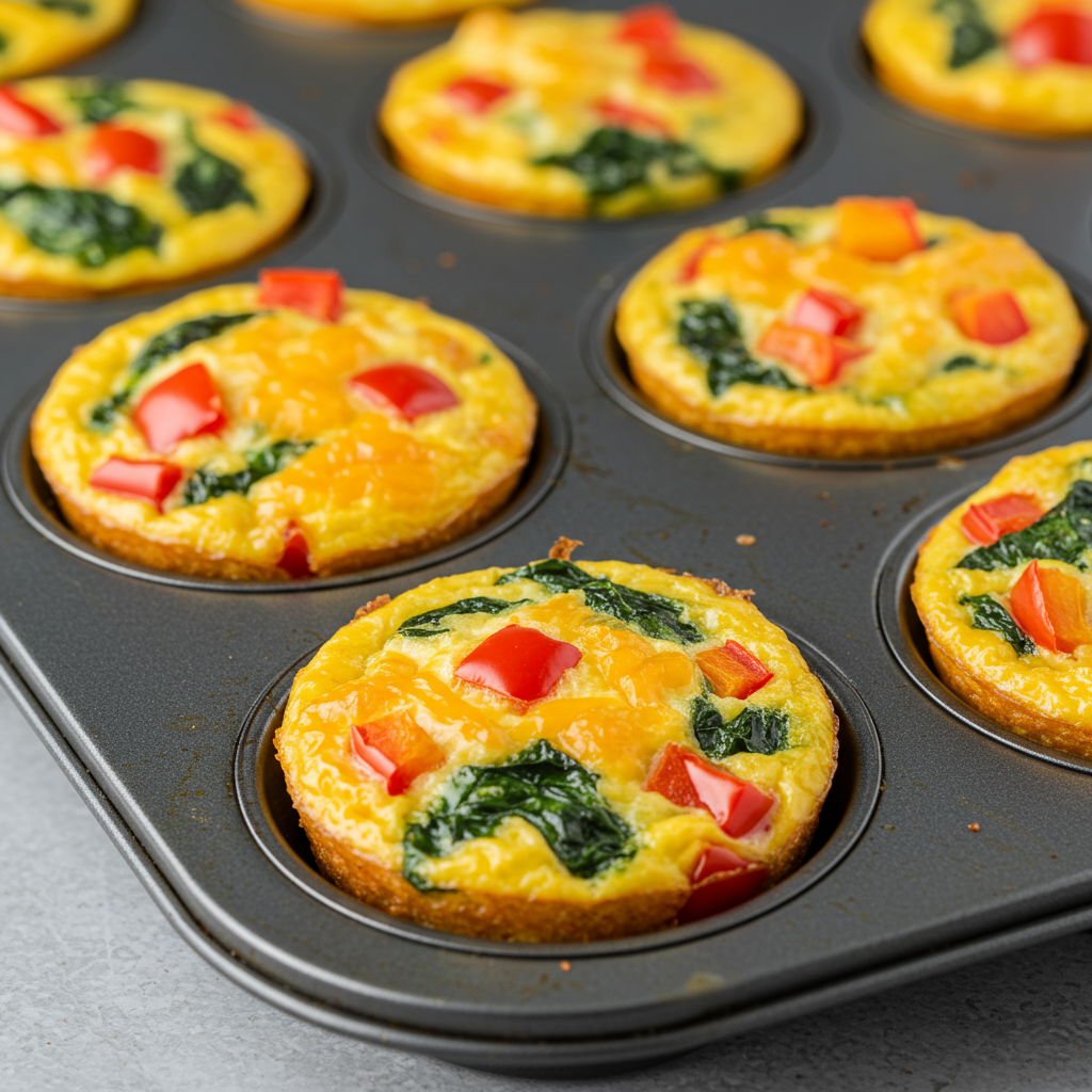 1. Egg Muffins: Customizable, Protein-Packed Bites