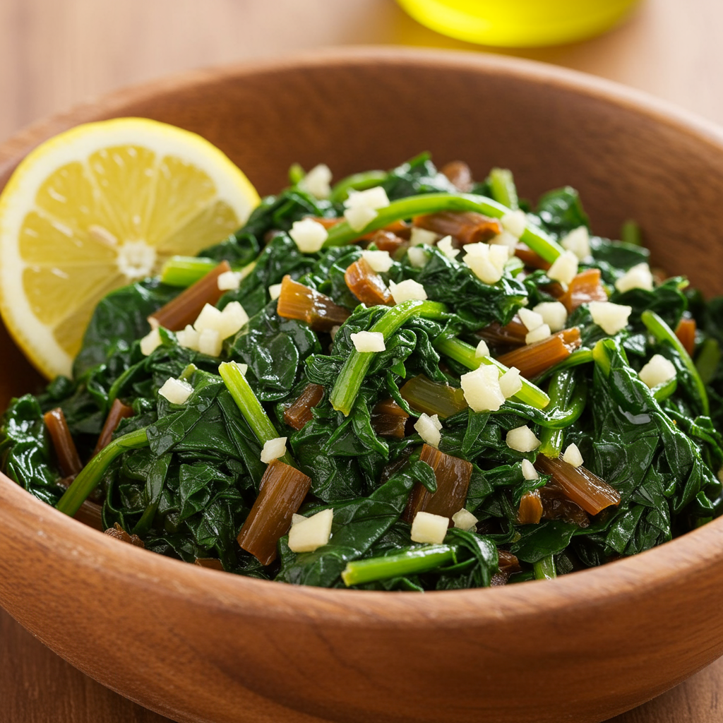 1. Greek Horta (Boiled Greens)