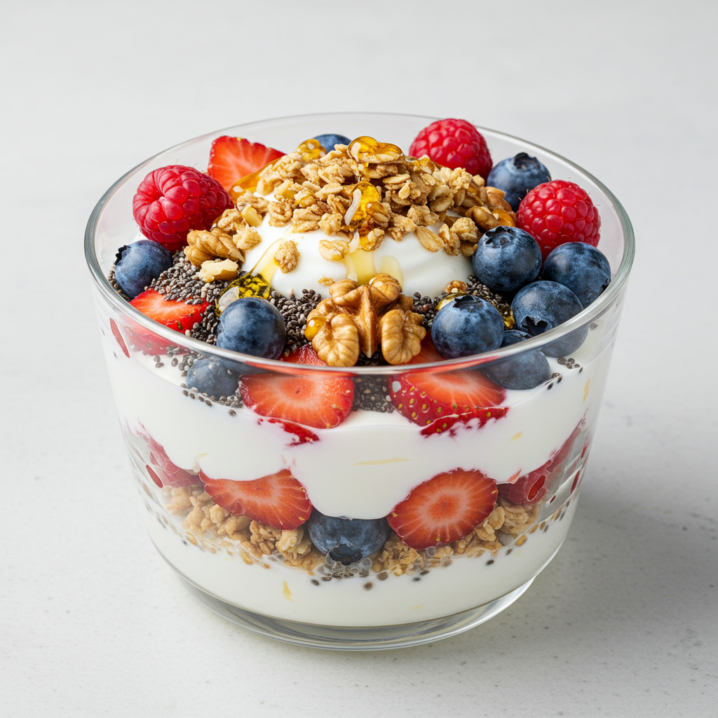 1. Greek Yogurt Power Parfait