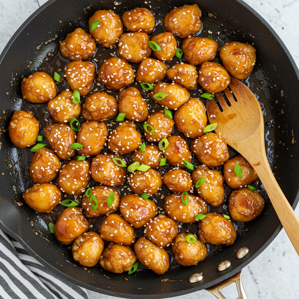 1. Honey Garlic Chicken Stir-Fry