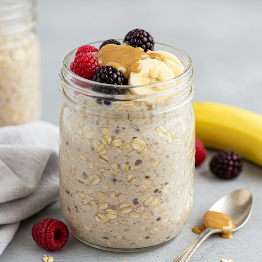 1. Overnight Oats: The Dorm MVP
