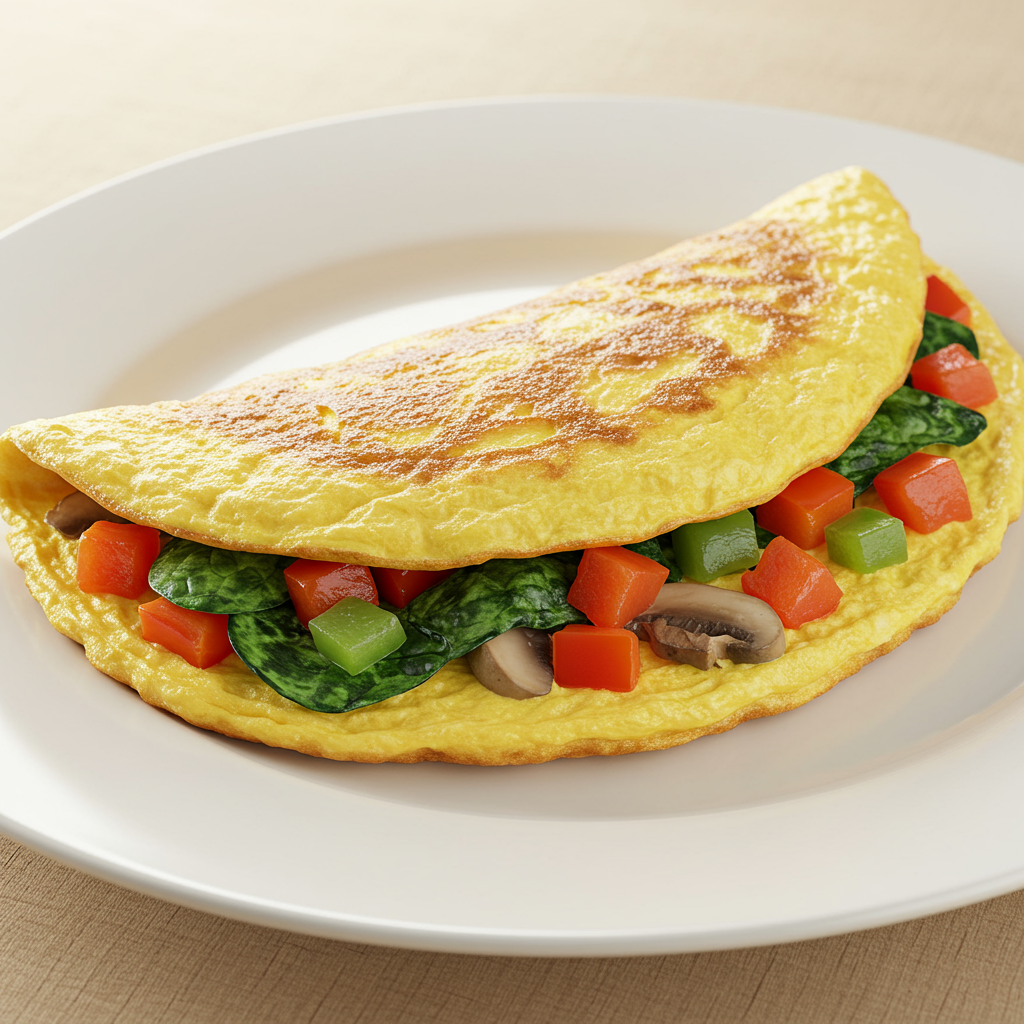 1. Power-Packed Veggie Omelet
