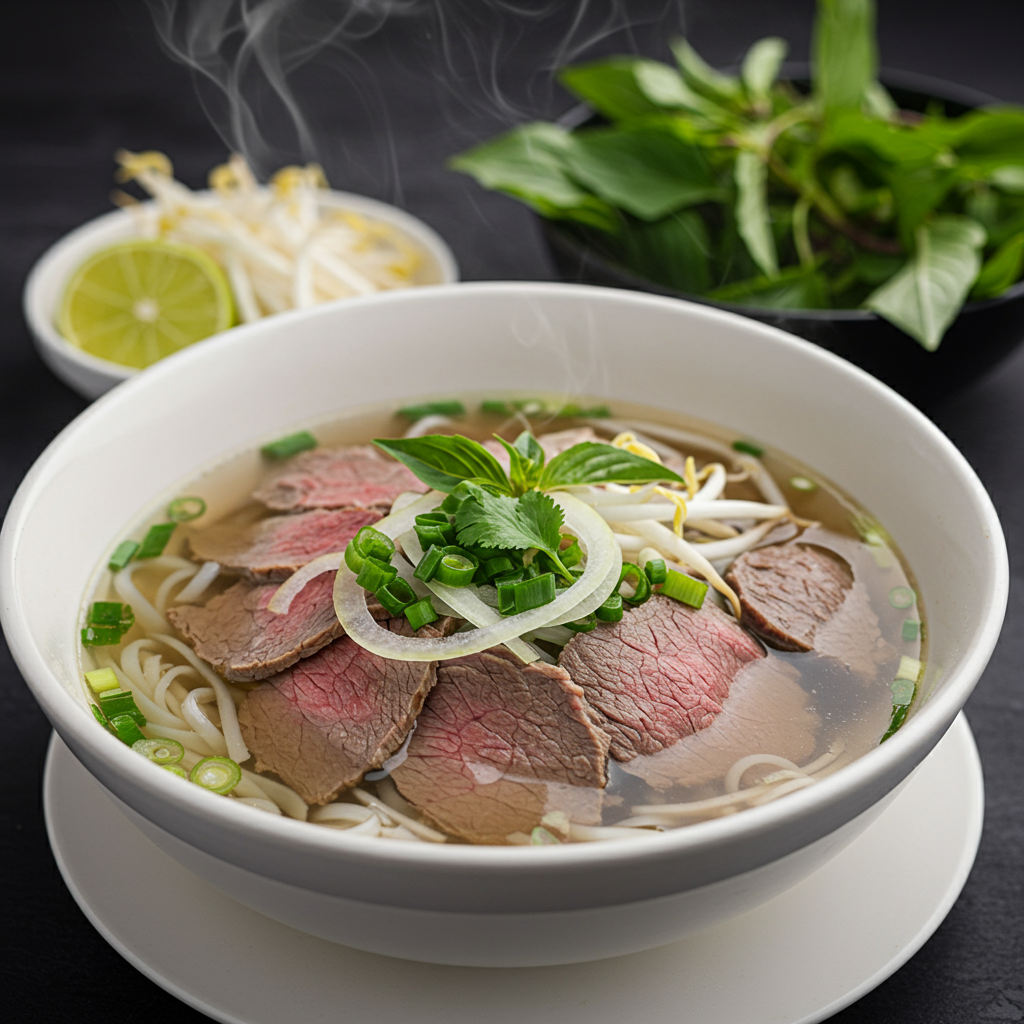 1. Vietnamese Beef Pho – The Ultimate Comfort Bowl