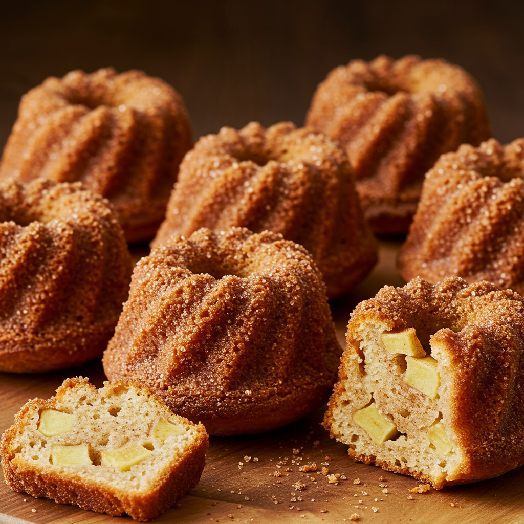 2. Apple Cinnamon Mini Bundt Cakes