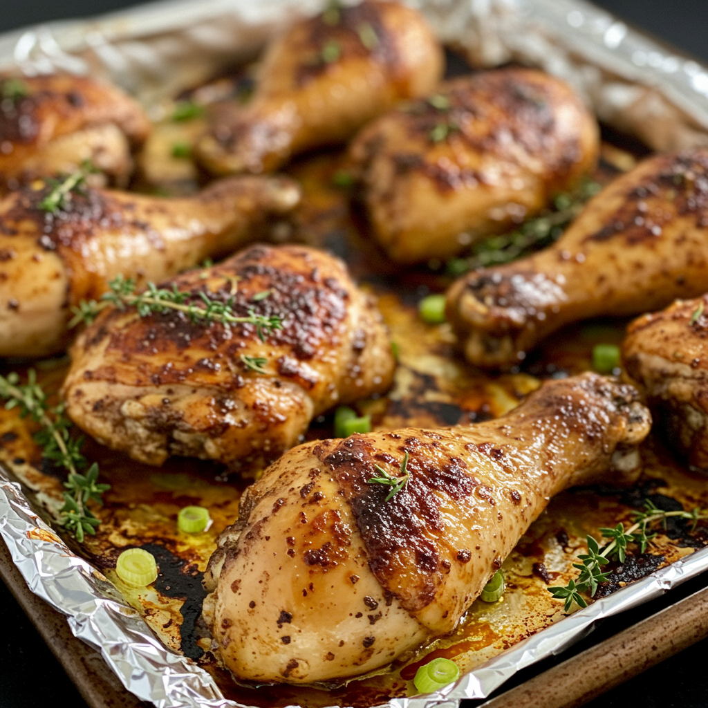 2. Easy Oven-Baked Jerk Chicken Legs