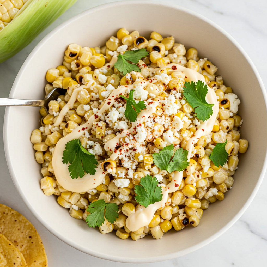 2. Esquites (Mexican Street Corn Salad)