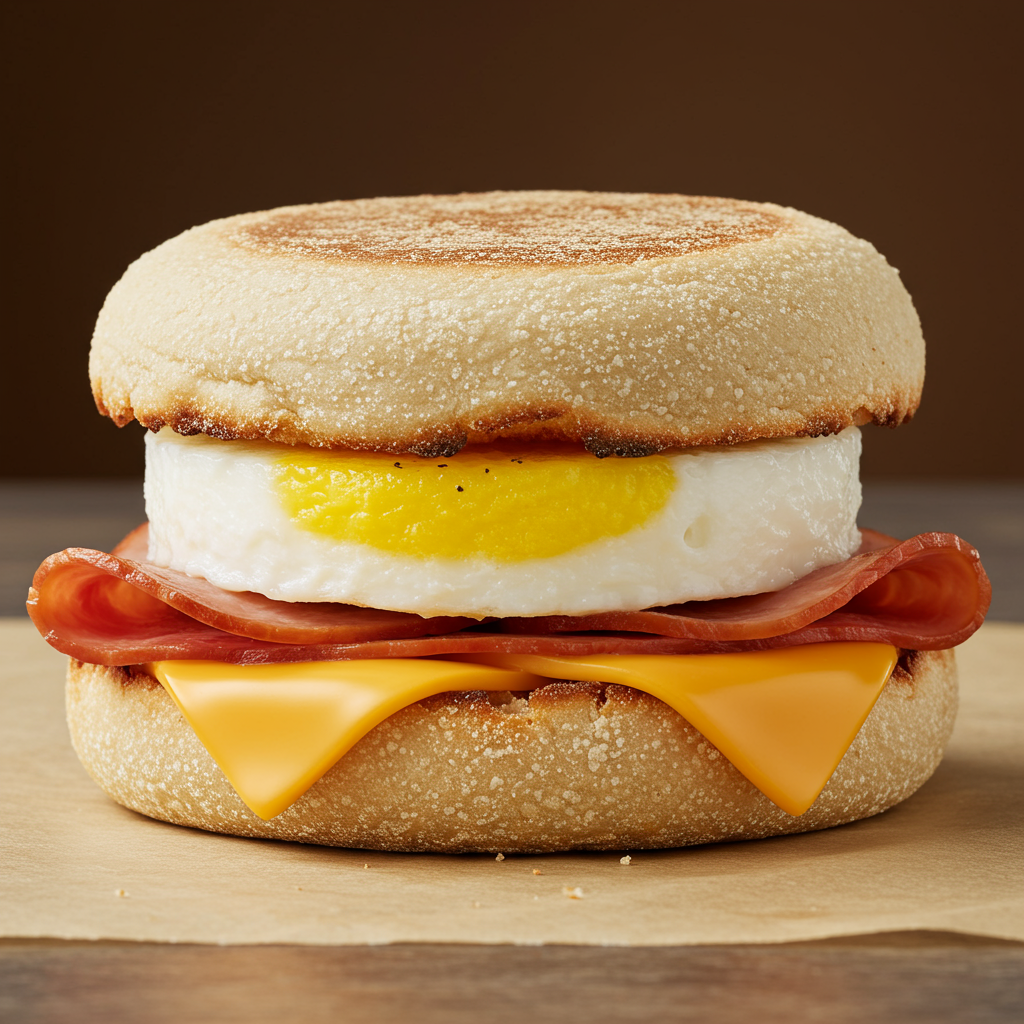 2. McDonaldâs Egg McMuffin (Hold the Butter)