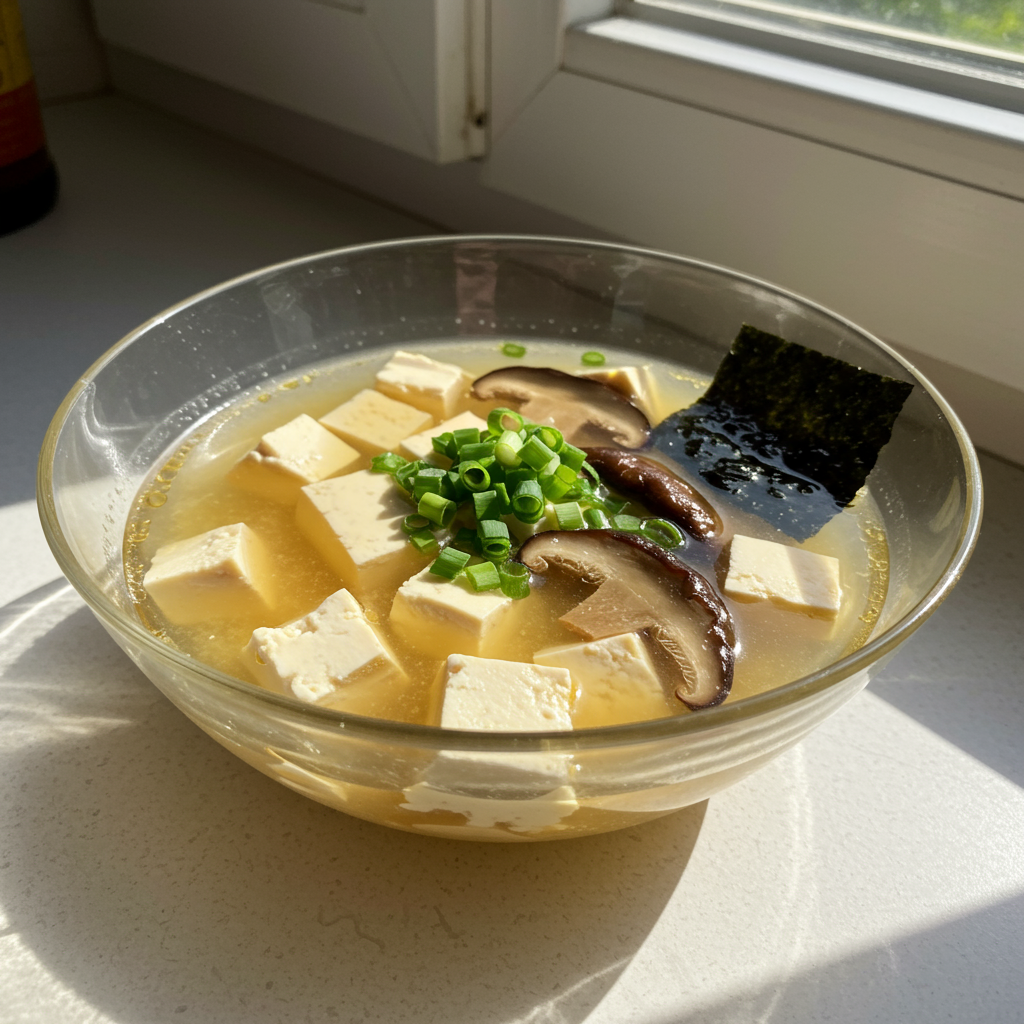 2. Miso Tofu Soup