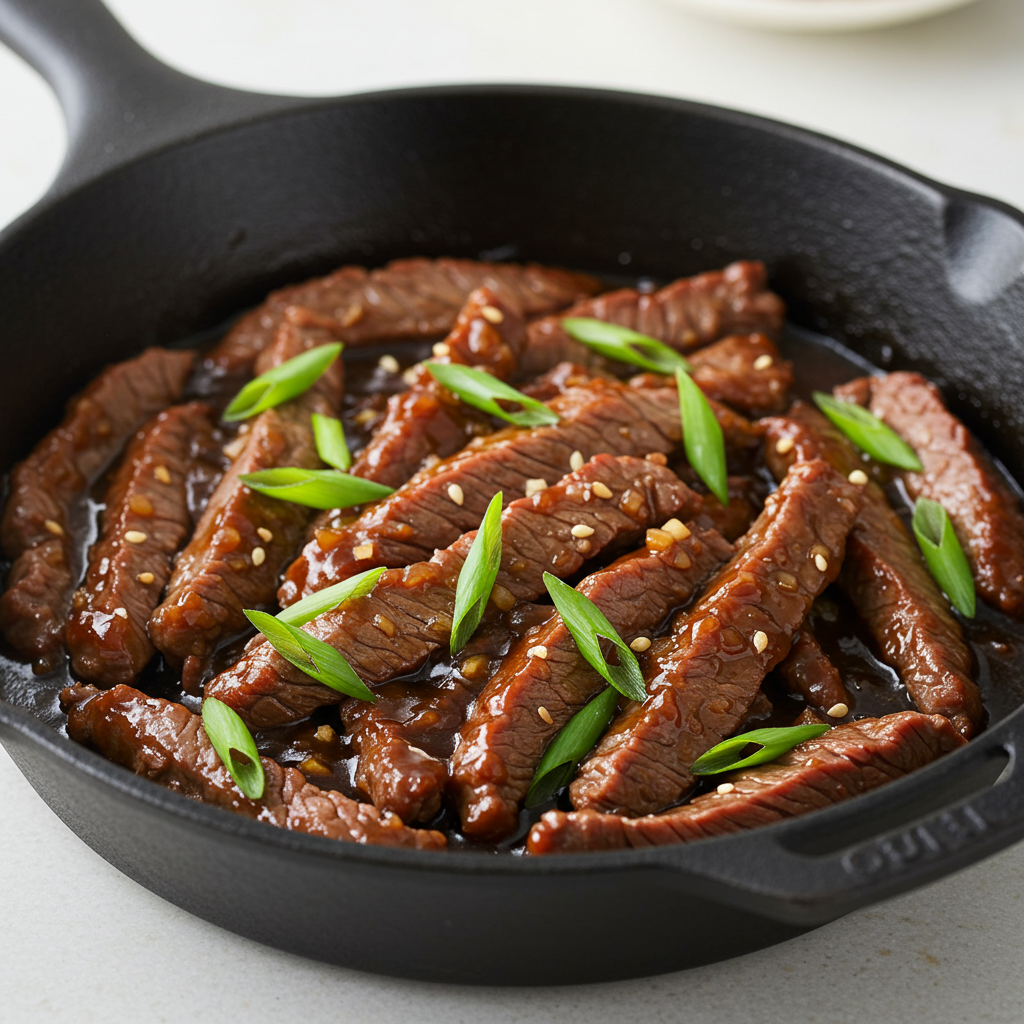 3. 30-Minute Mongolian Beef