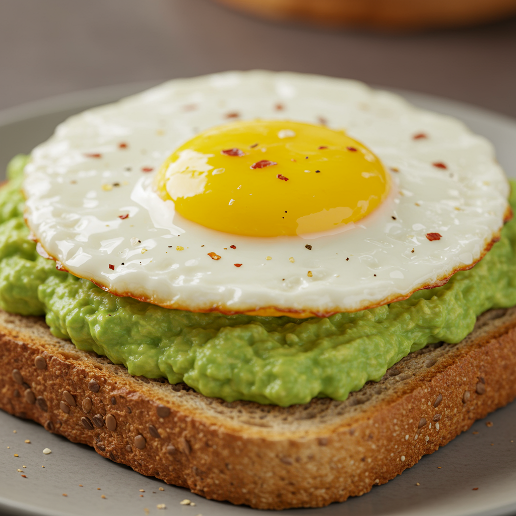 3. Avocado Toast with Egg