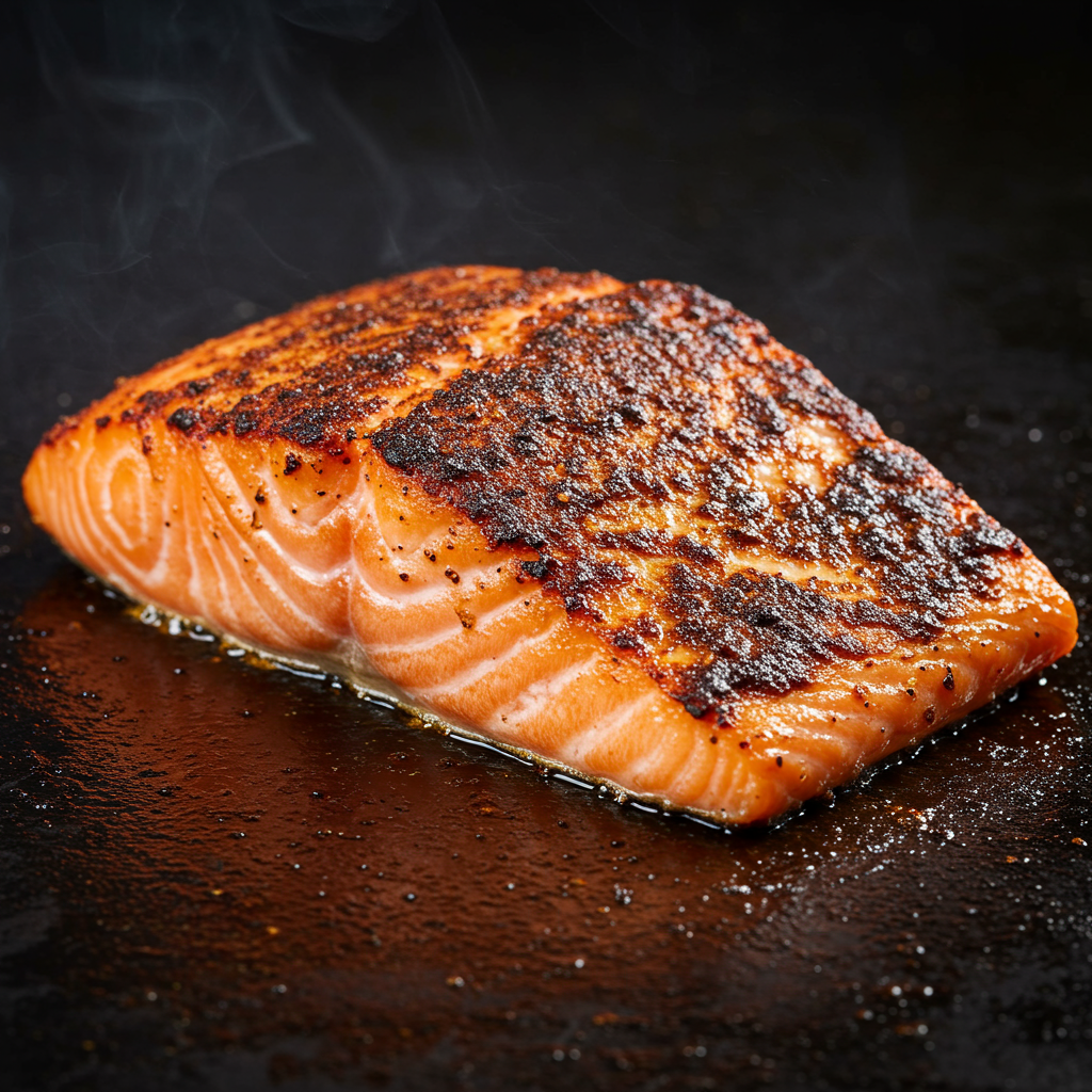 3. Blackened Cajun Salmon