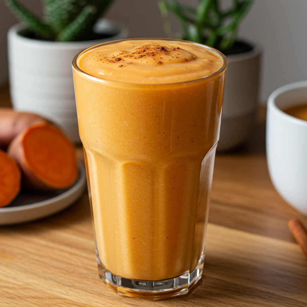 3. Cinnamon Sweet Potato Smoothie