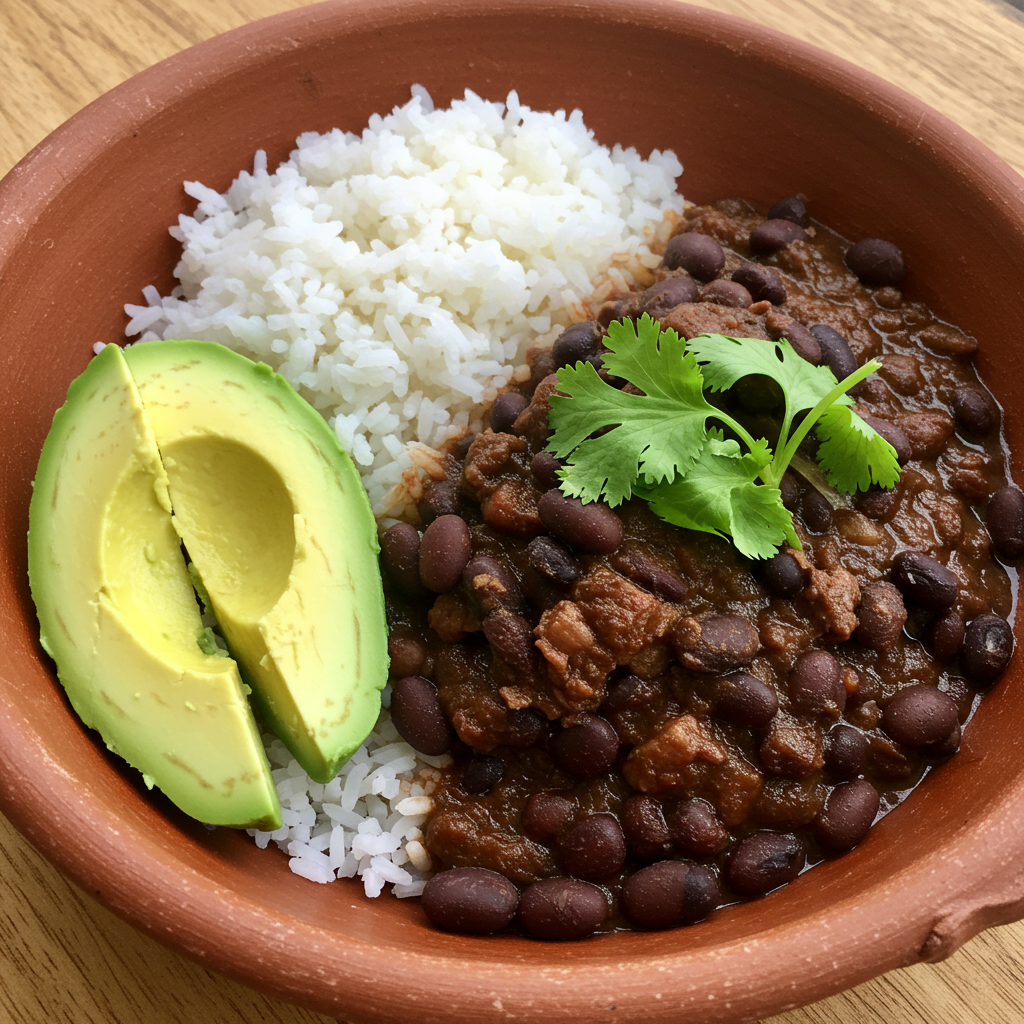 3. Colombian Black Bean Stew