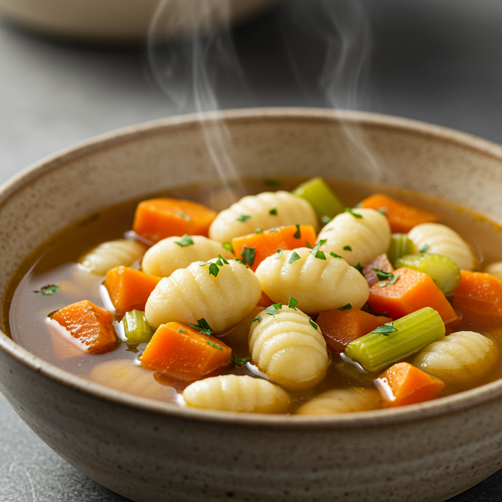 3. Hearty Vegetarian Gnocchi Soup