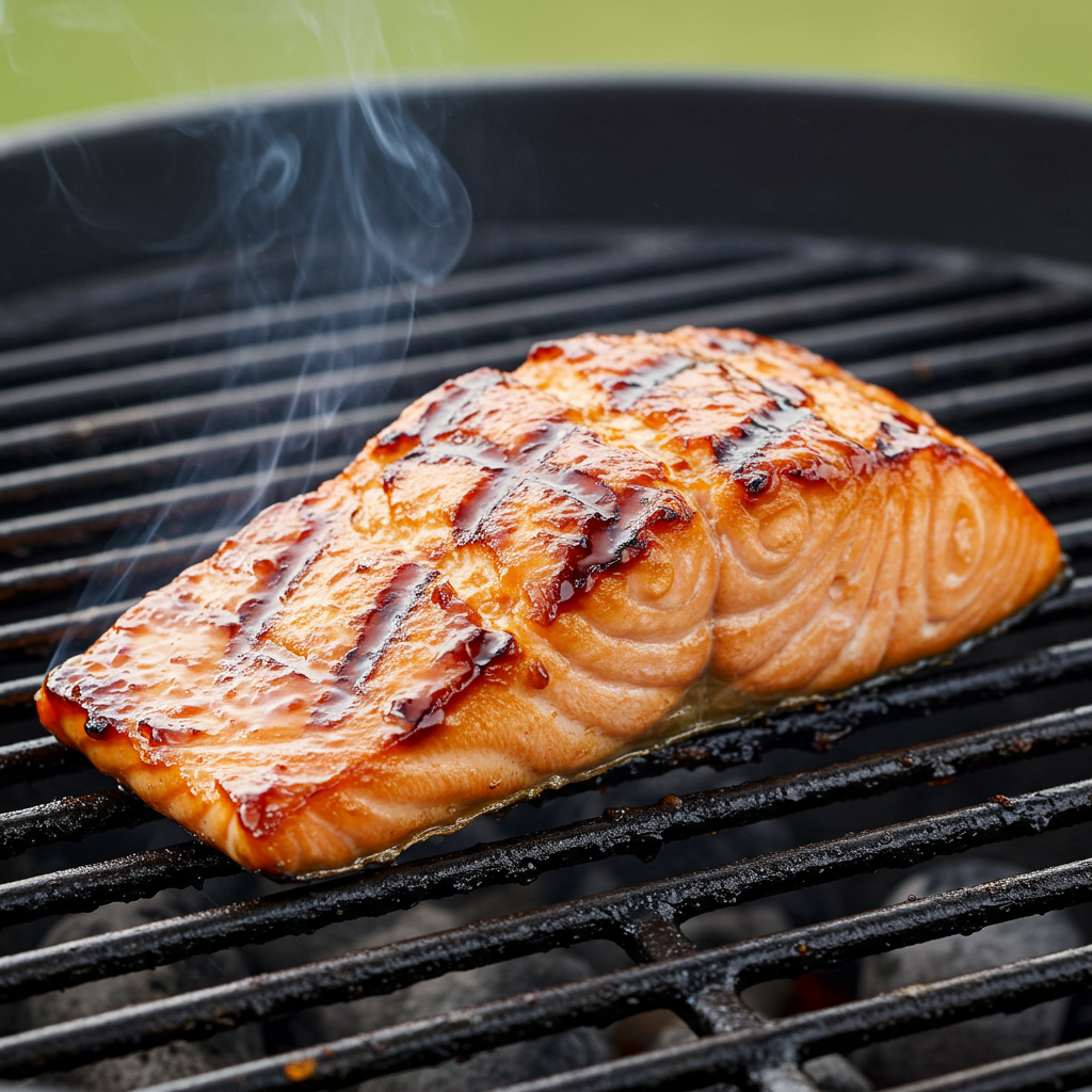3. Korean BBQ Grilled Salmon