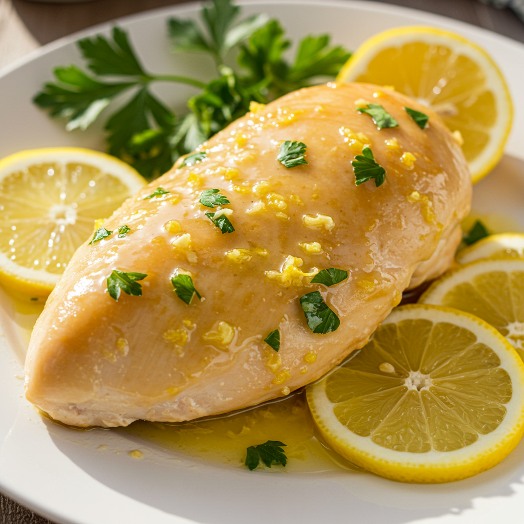 3. Lemon Butter Baked Chicken Breast