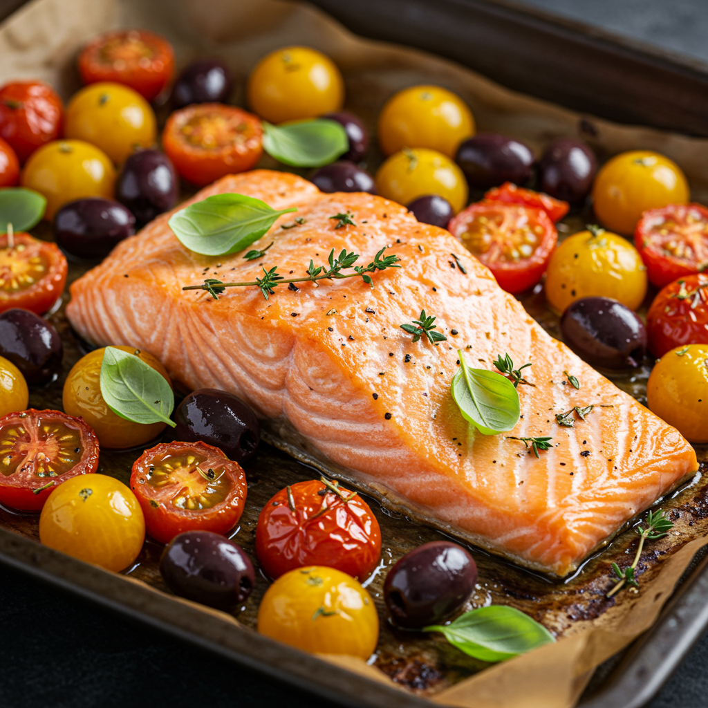 3. Mediterranean Herb-Crusted Salmon