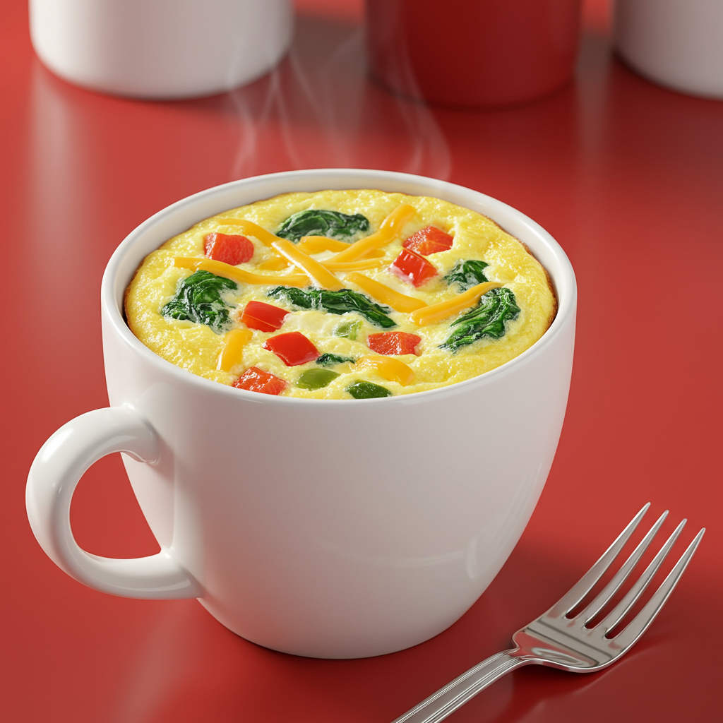 3. Microwave Mug Omelet