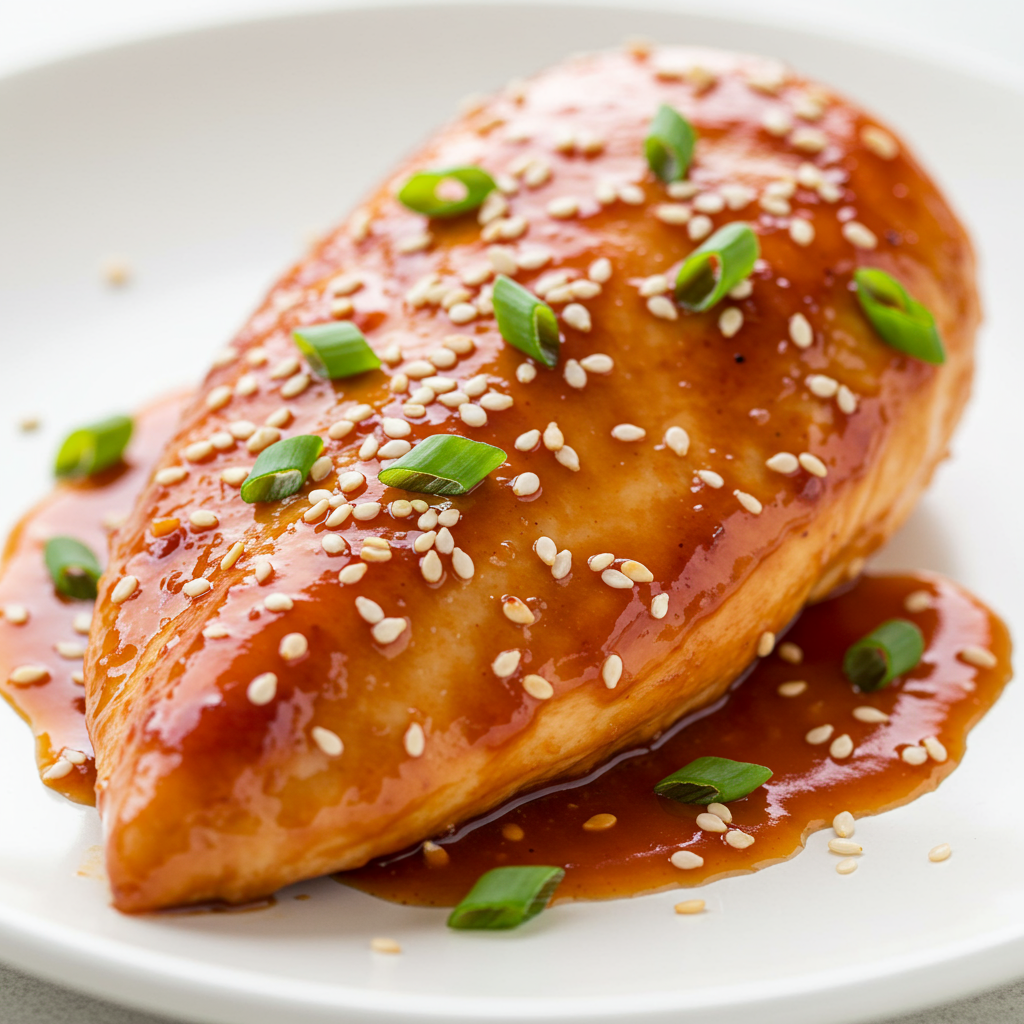 3. Spicy Honey Sriracha Chicken