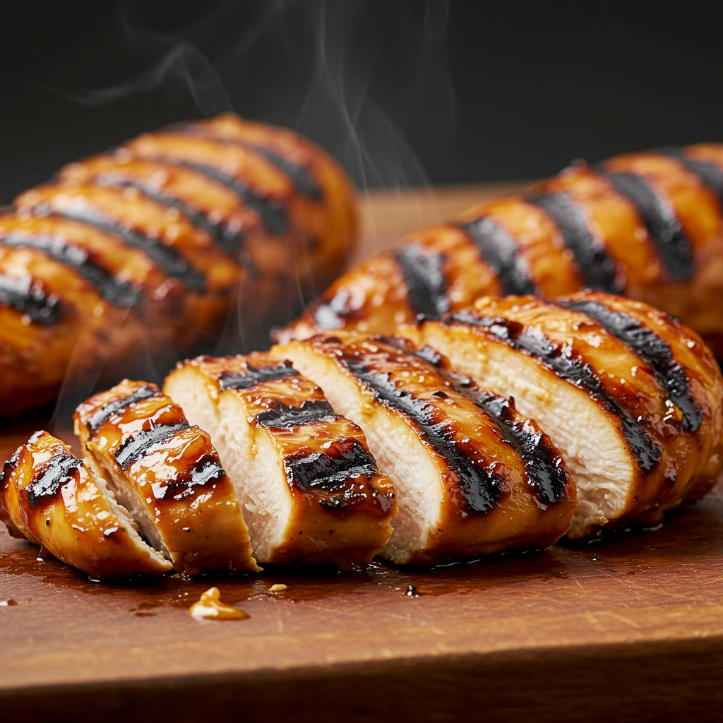 3. Sticky Asian Grilled Chicken