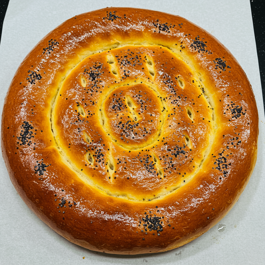 3. Traditional Sweet Bread (Roht Afghani)