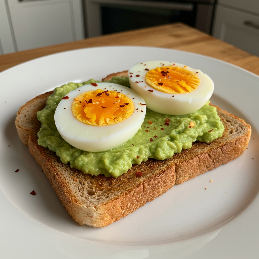 4. Avocado Toast with Egg