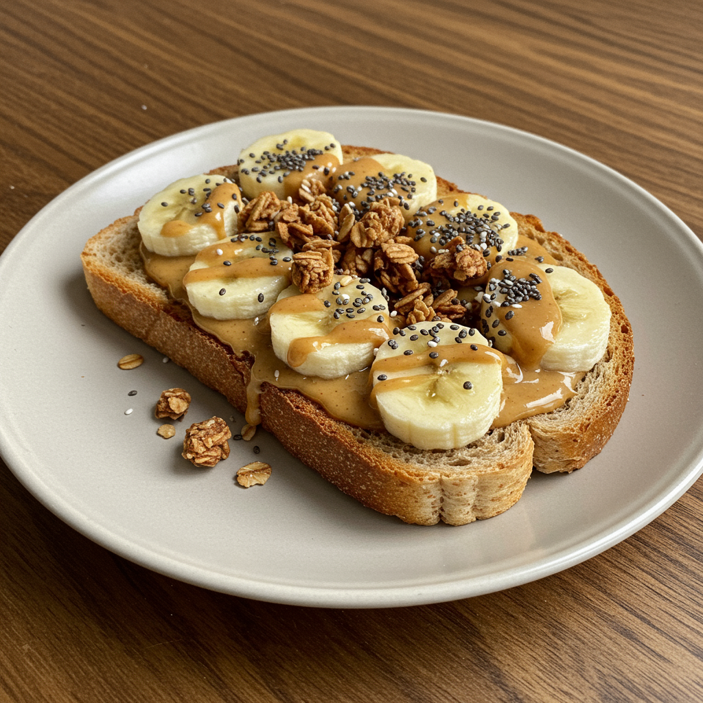 4. Banana Smash Toast