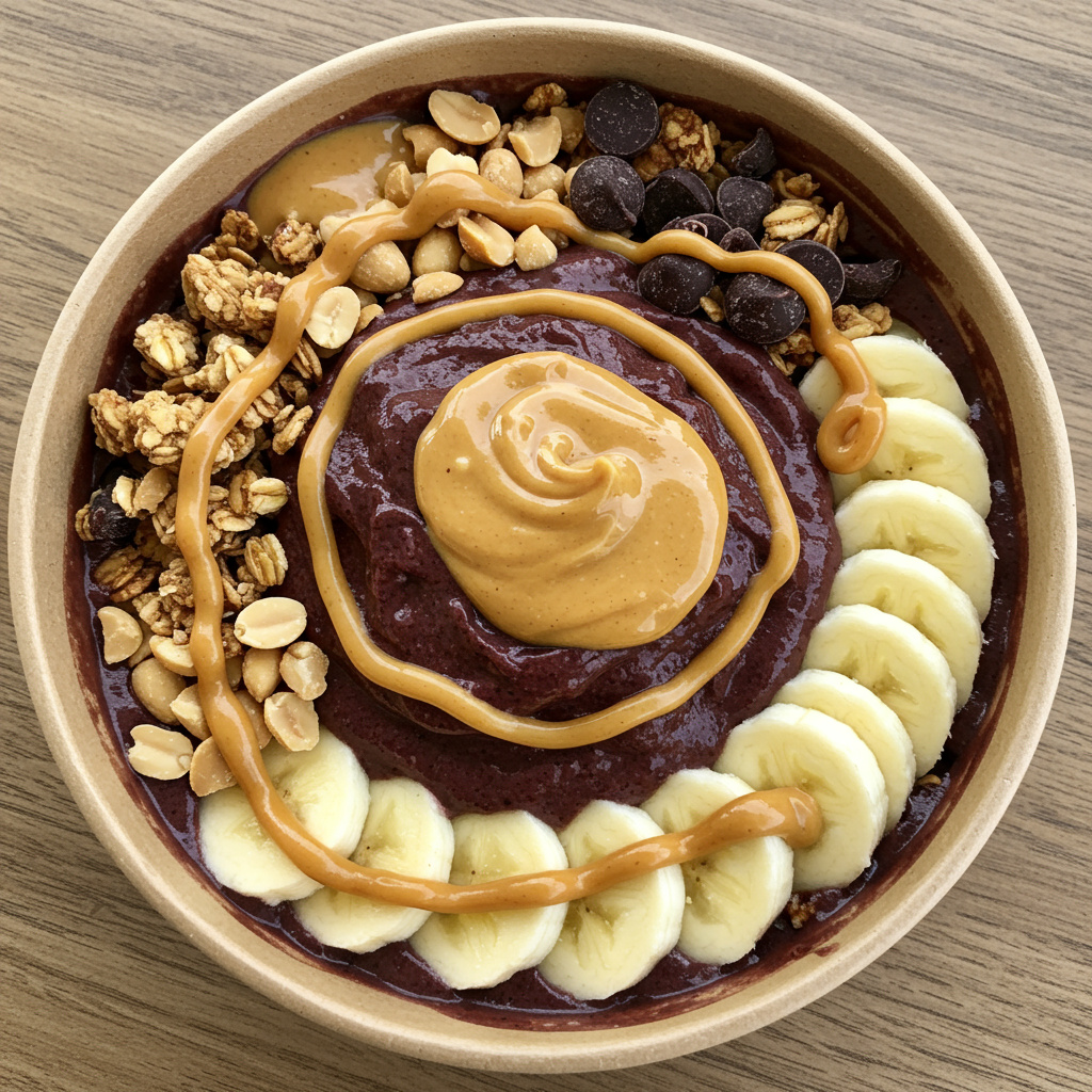 4. Chocolate Peanut Butter Dream Bowl