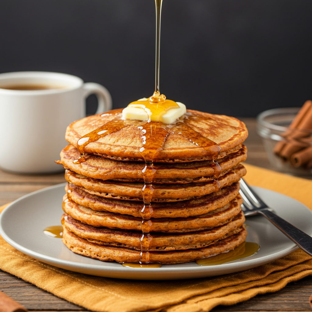 4. Cinnamon Sweet Potato Pancakes