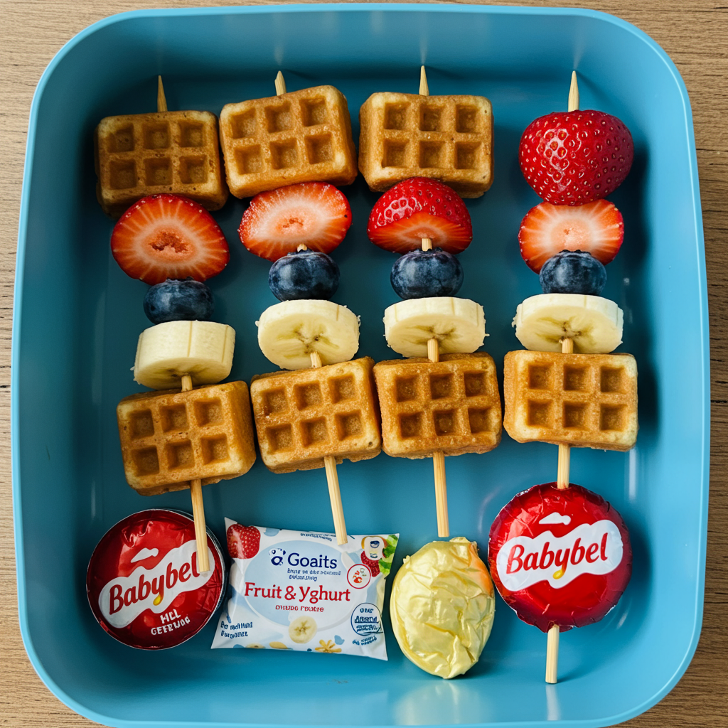 4. Fruit &amp; Waffle Kebab Box