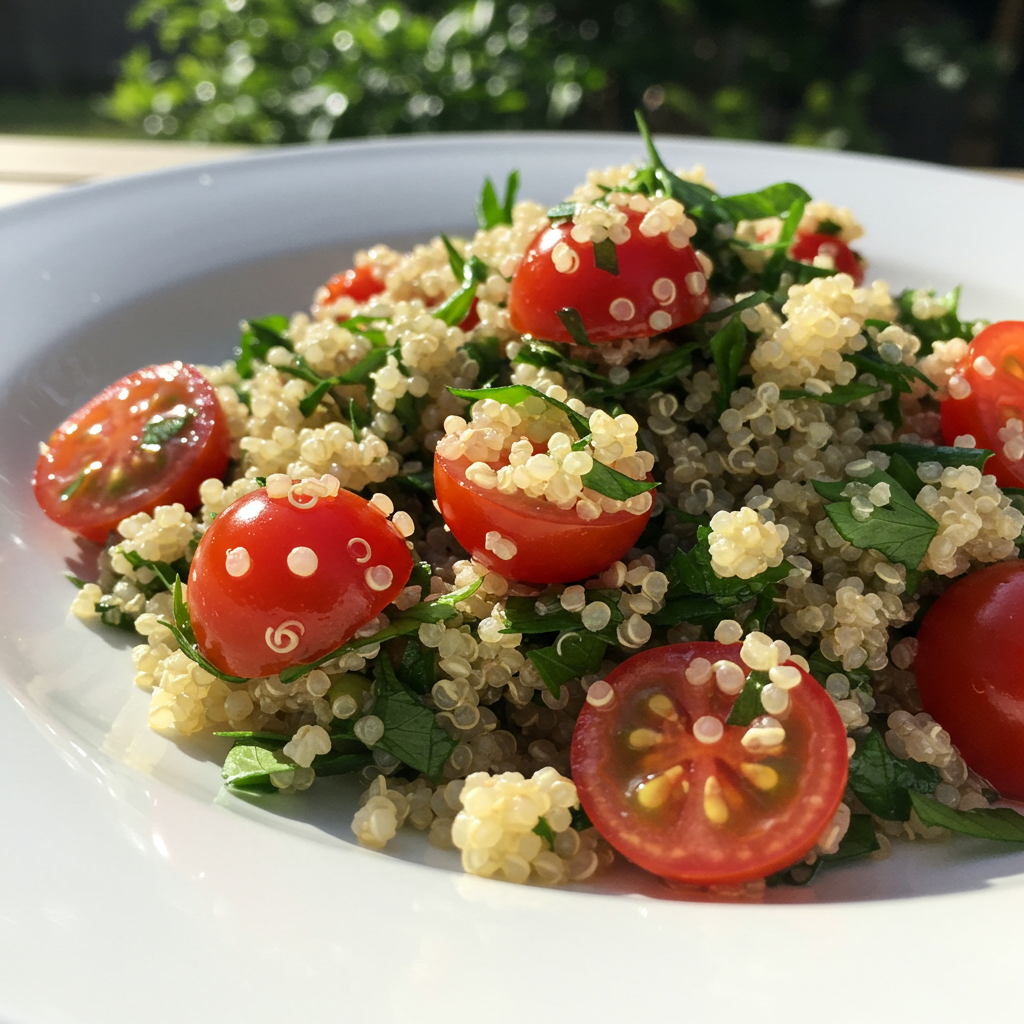 4. Lemon Herb Quinoa Salad