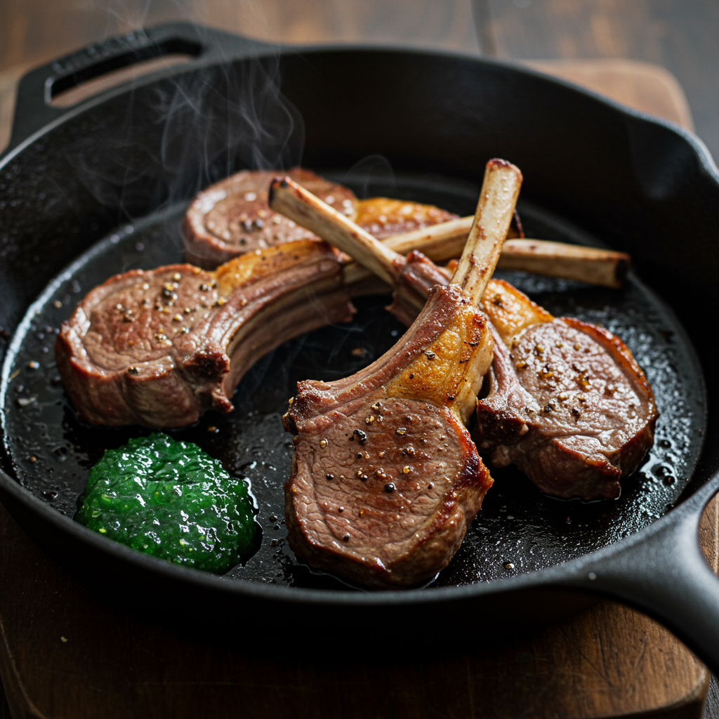 4. Simple Oven-Roasted Lamb Chops