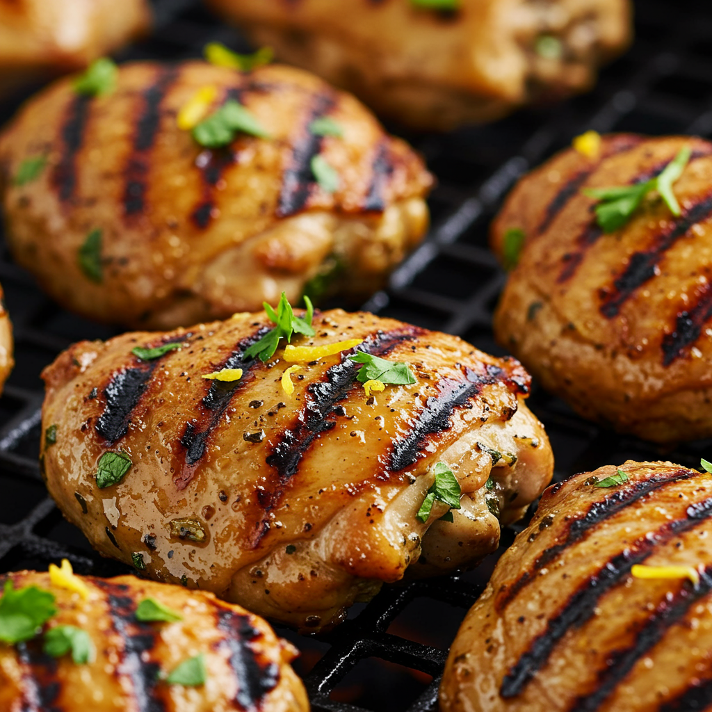 4. Spanish-Style Grilled Chicken with Herbs