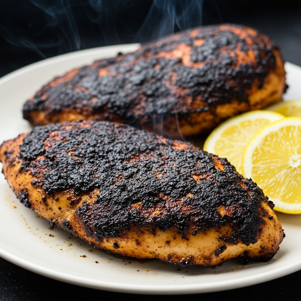 4. Spicy Cajun Blackened Chicken