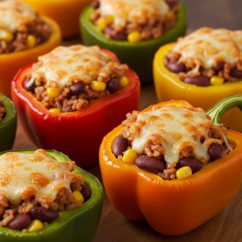 4. Vegetarian Stuffed Peppers