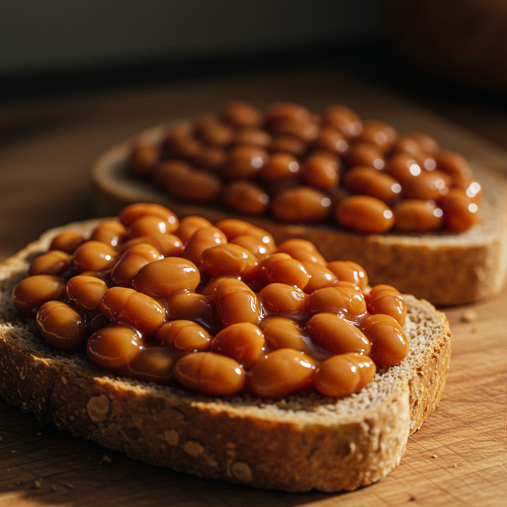 5. Baked Beans on Whole Wheat Toast