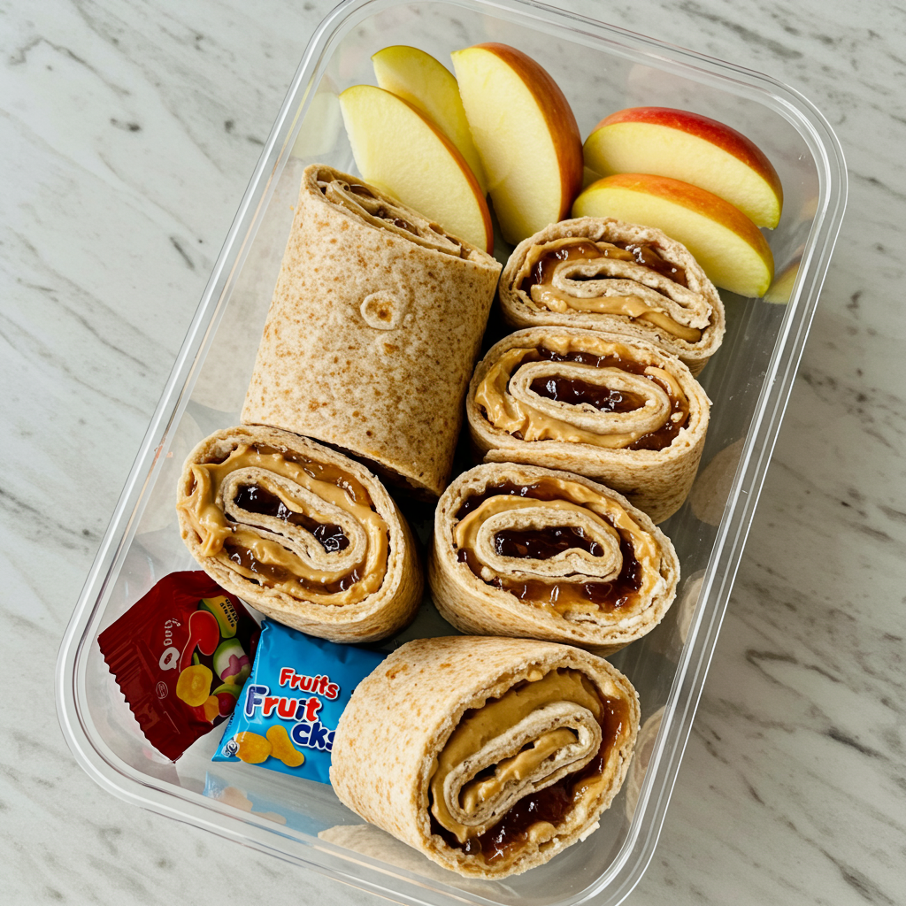 5. Banana &amp; PB&amp;J Roll-Ups Box