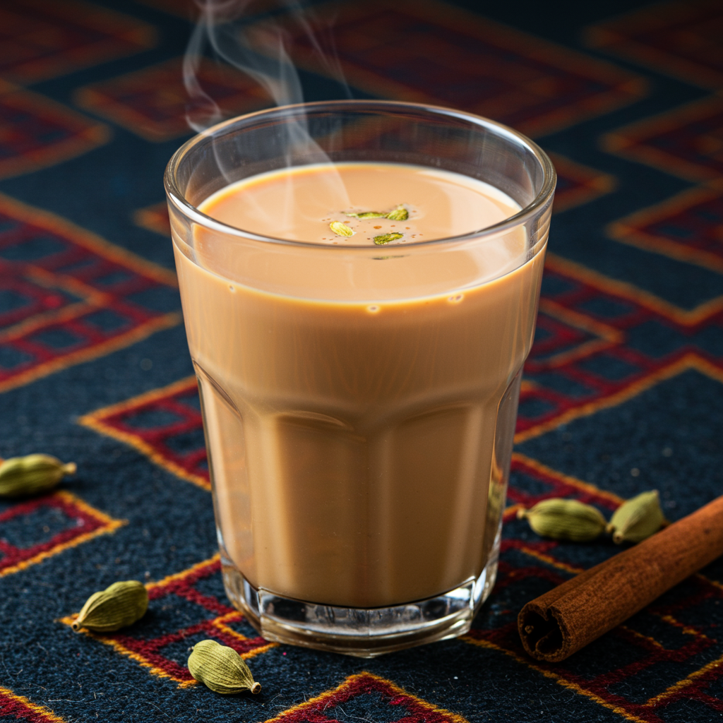 5. Cardamom Milk Tea (Sheer Chai)