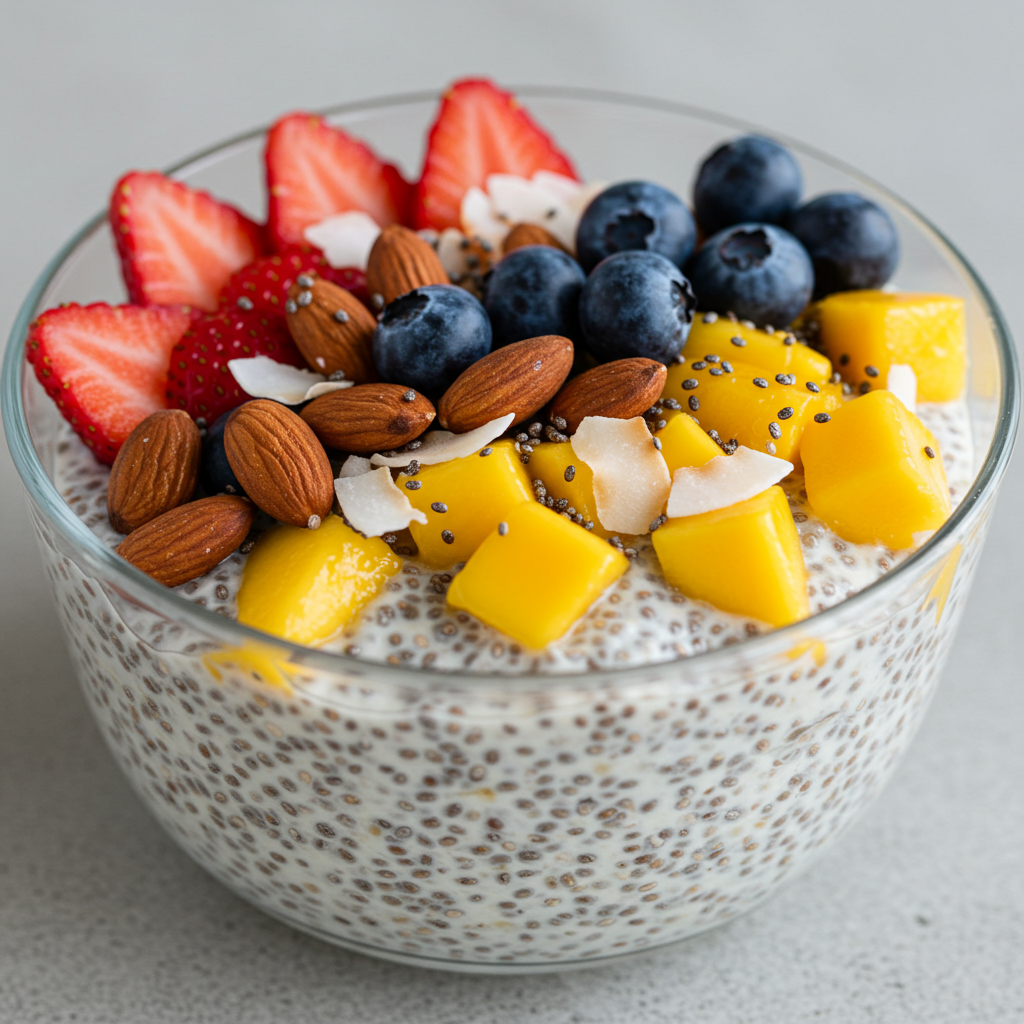 5. Chia Pudding Breakfast Bowl