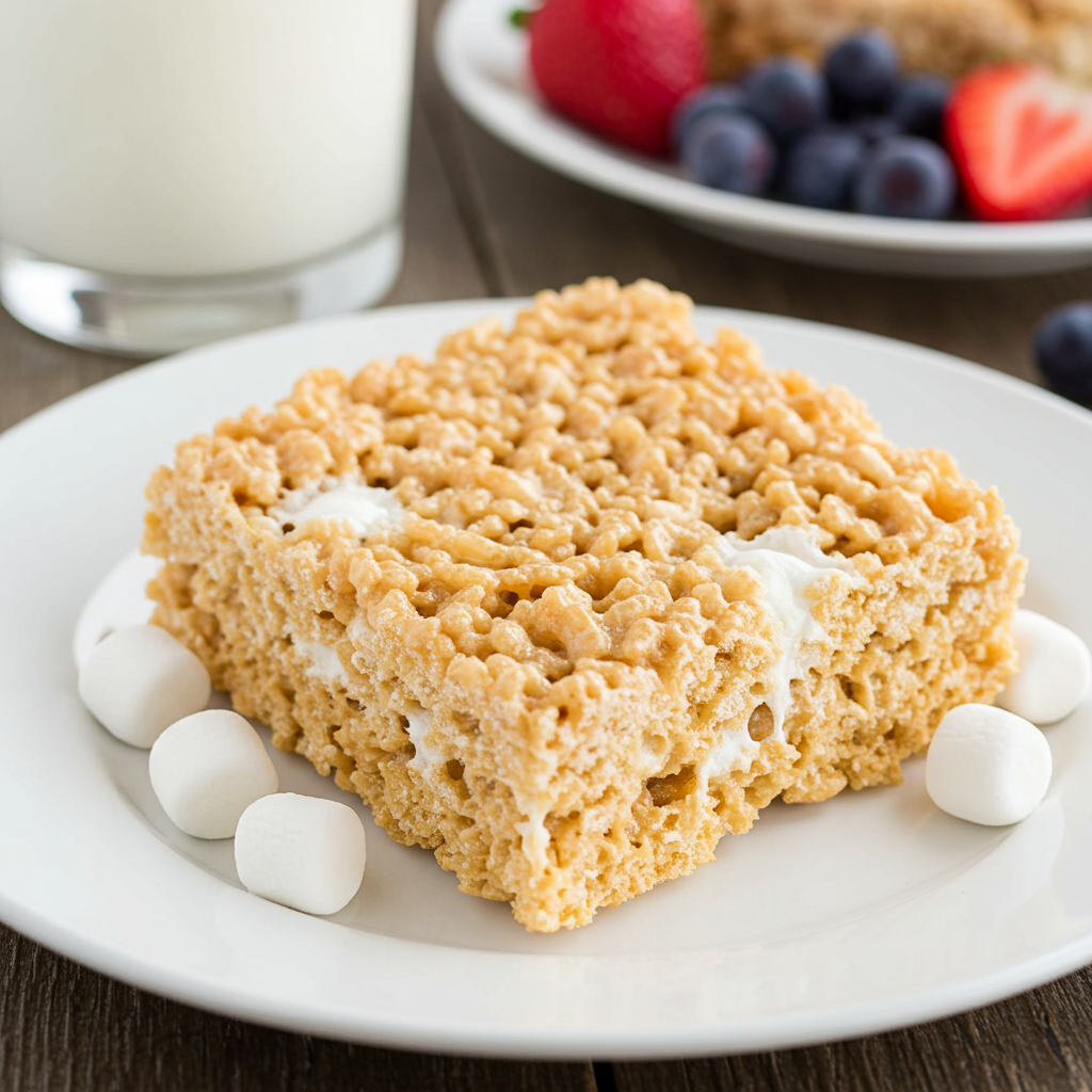 5. Classic Rice Krispie Treats (with a Breakfast Twist)