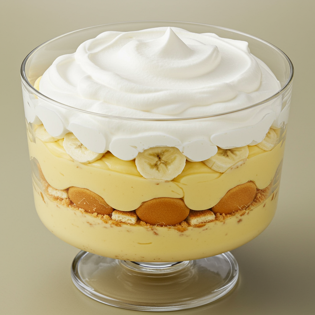 5. Creamy Banana Pudding