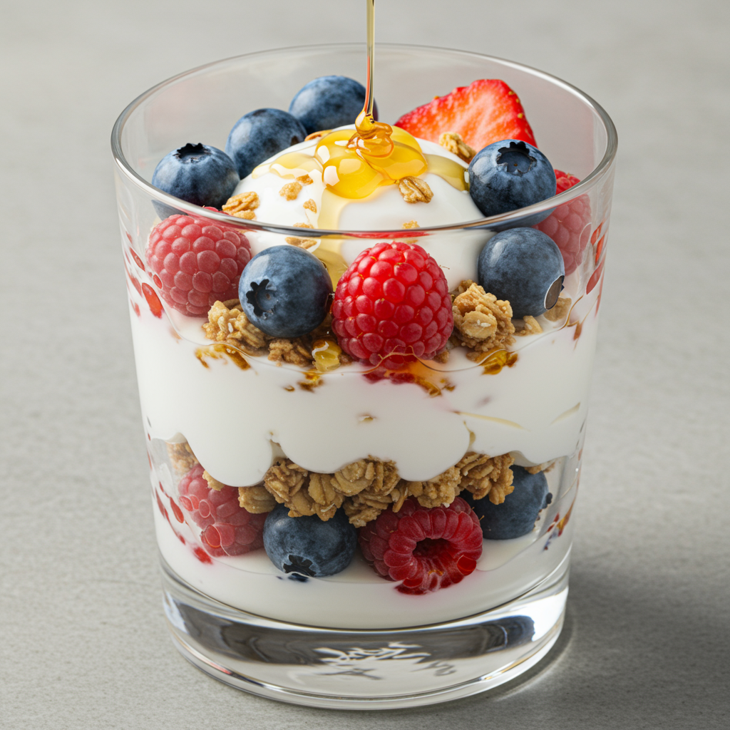 5. Greek Yogurt Parfait with Homemade Granola
