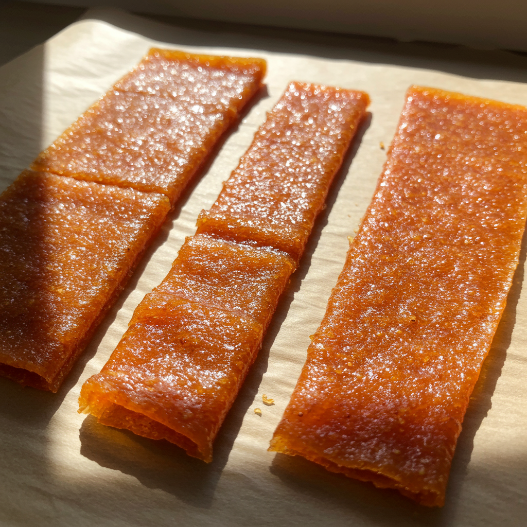 5. Homemade Peach Fruit Leather