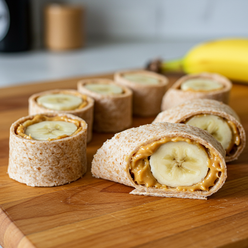 5. Peanut Butter Banana Wrap