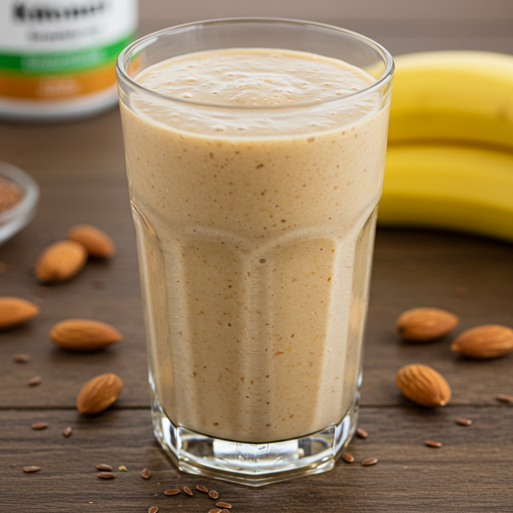 5. Protein-Packed Almond Butter Smoothie
