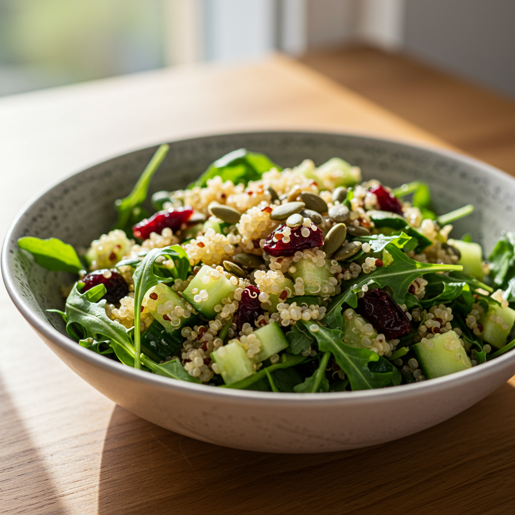 5. Quinoa & Arugula Power Salad
