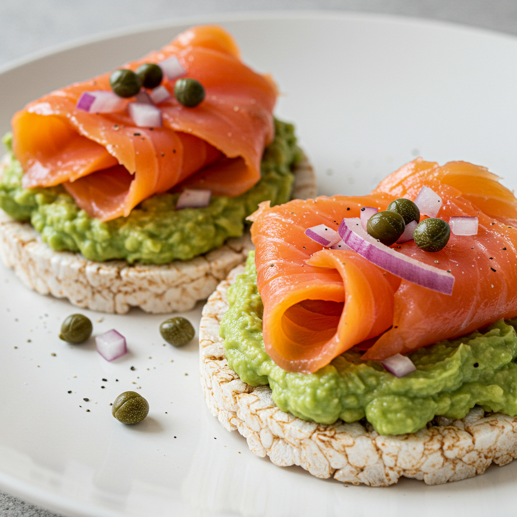 5. Smoked Salmon &amp; Avocado